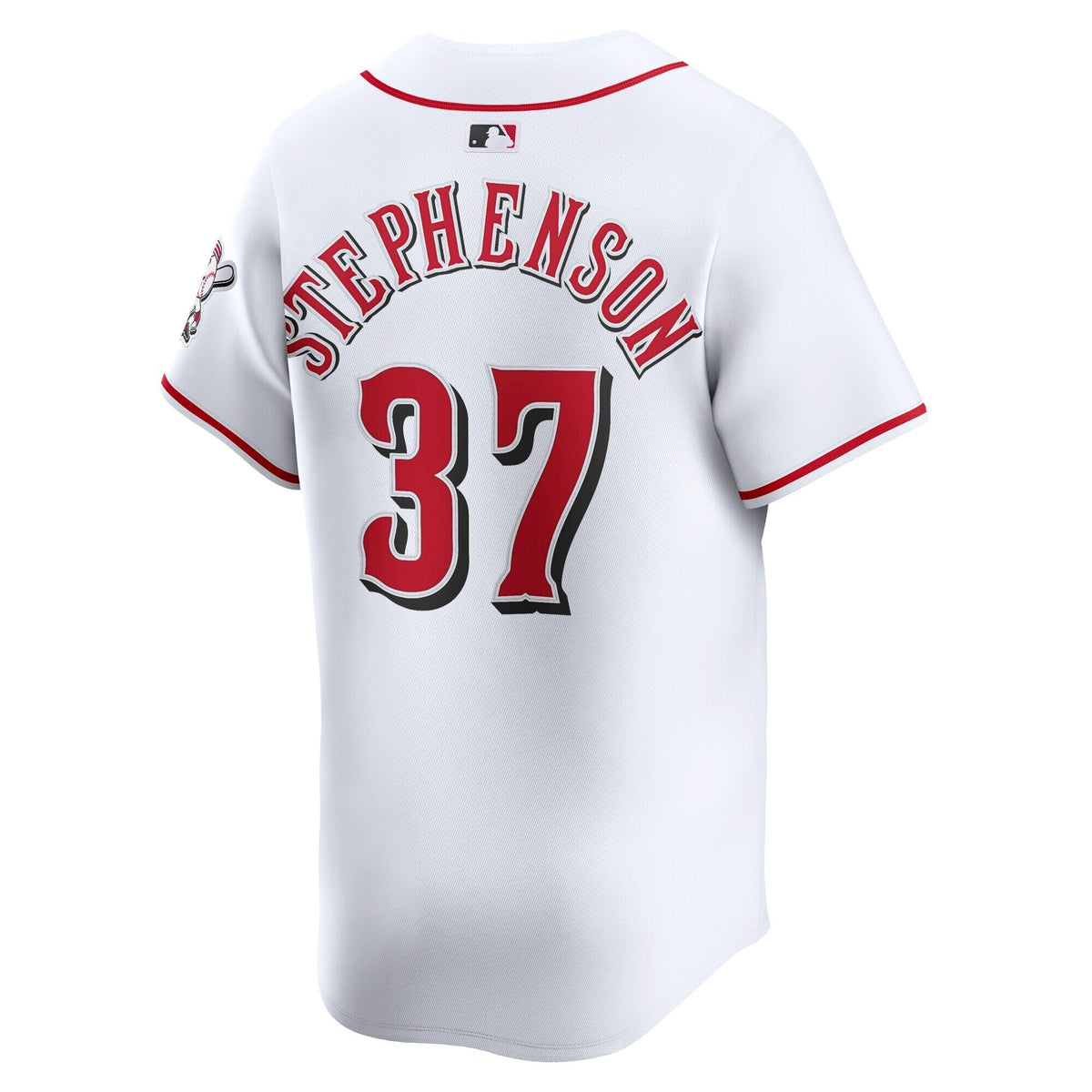 Cincinnati Reds Tyler Stephenson White Home Limited Player Baseball Jersey