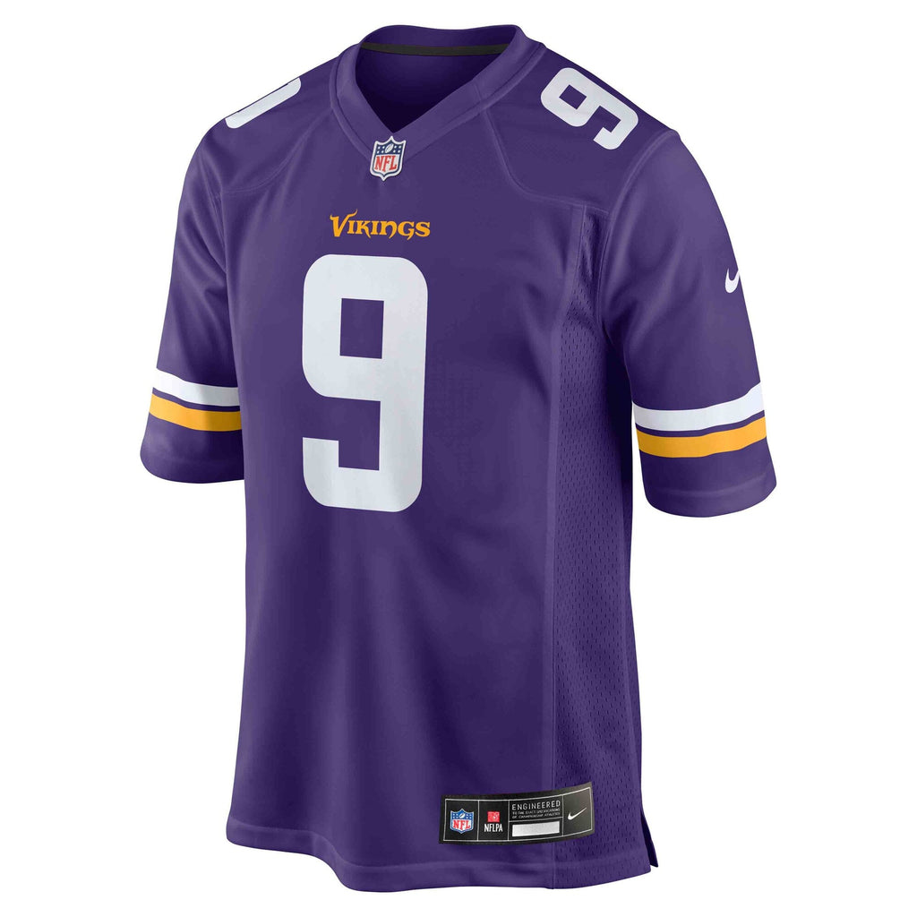 Minnesota Vikings J.J. McCarthy Purple Player Game Football Jersey