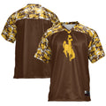 Brown Wyoming Cowboys Football Jersey