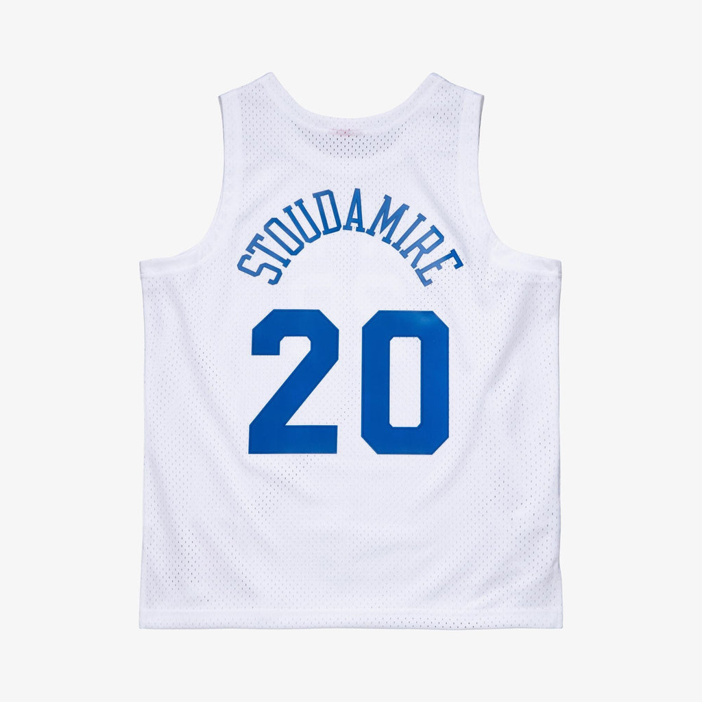 Toronto Huskies Damon Stoudamire 1996 Swingman Jersey - White