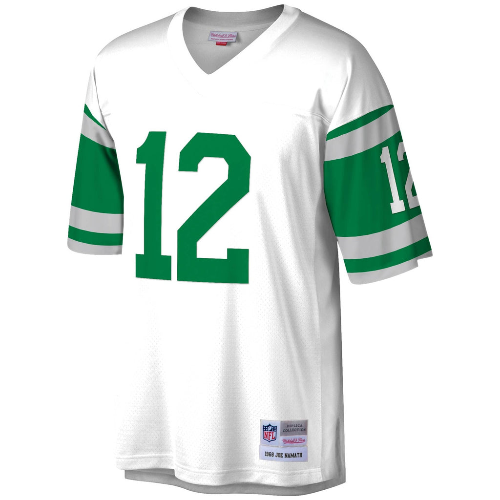 New York Jets Joe Namath White Legacy Replica Football Jersey