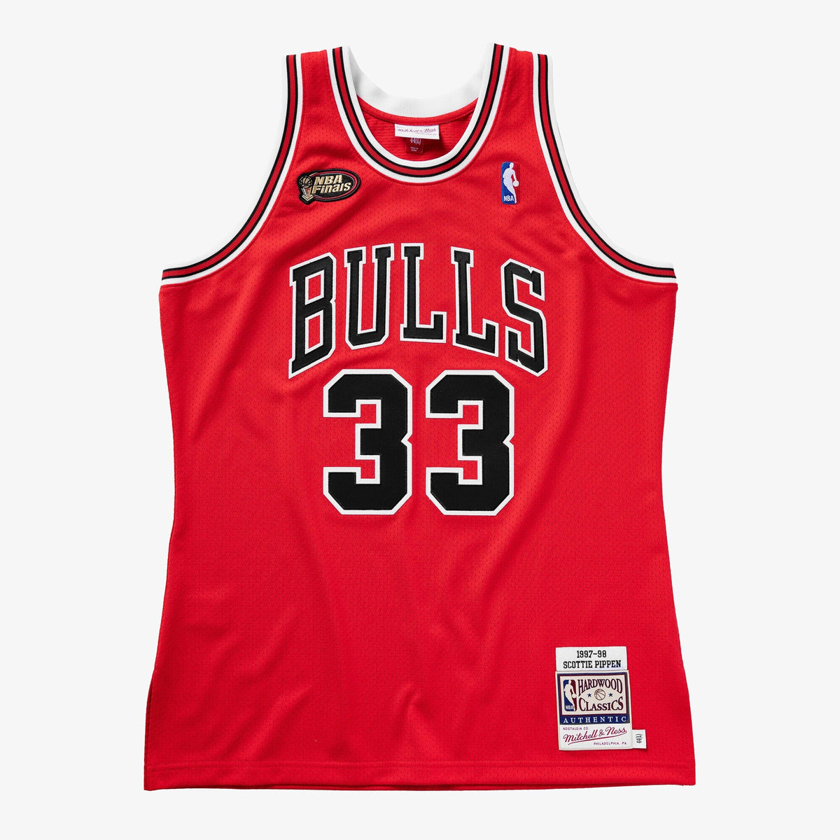 Chicago Bulls Jersey Road Finals Scottie Pippen 1997