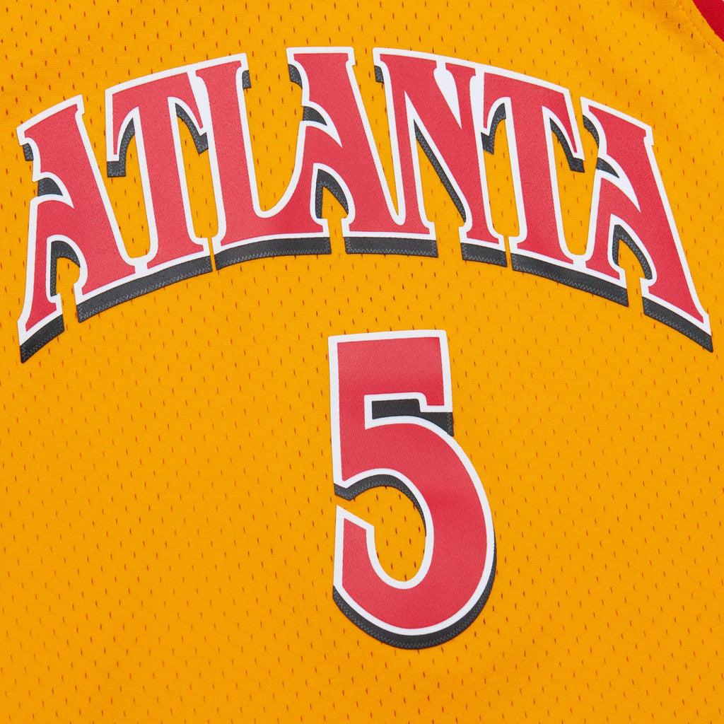 Atlanta Hawks Josh Smith 2004 Alternate Jersey - Yellow