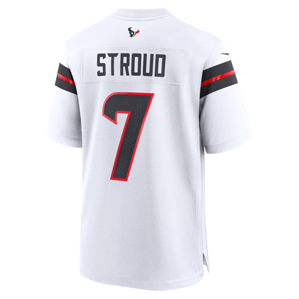 Houston Texans C.J. Stroud White Game Football Jersey