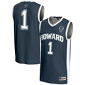 #1 Howard Bison Lightweight Basketball Jersey - Navy
