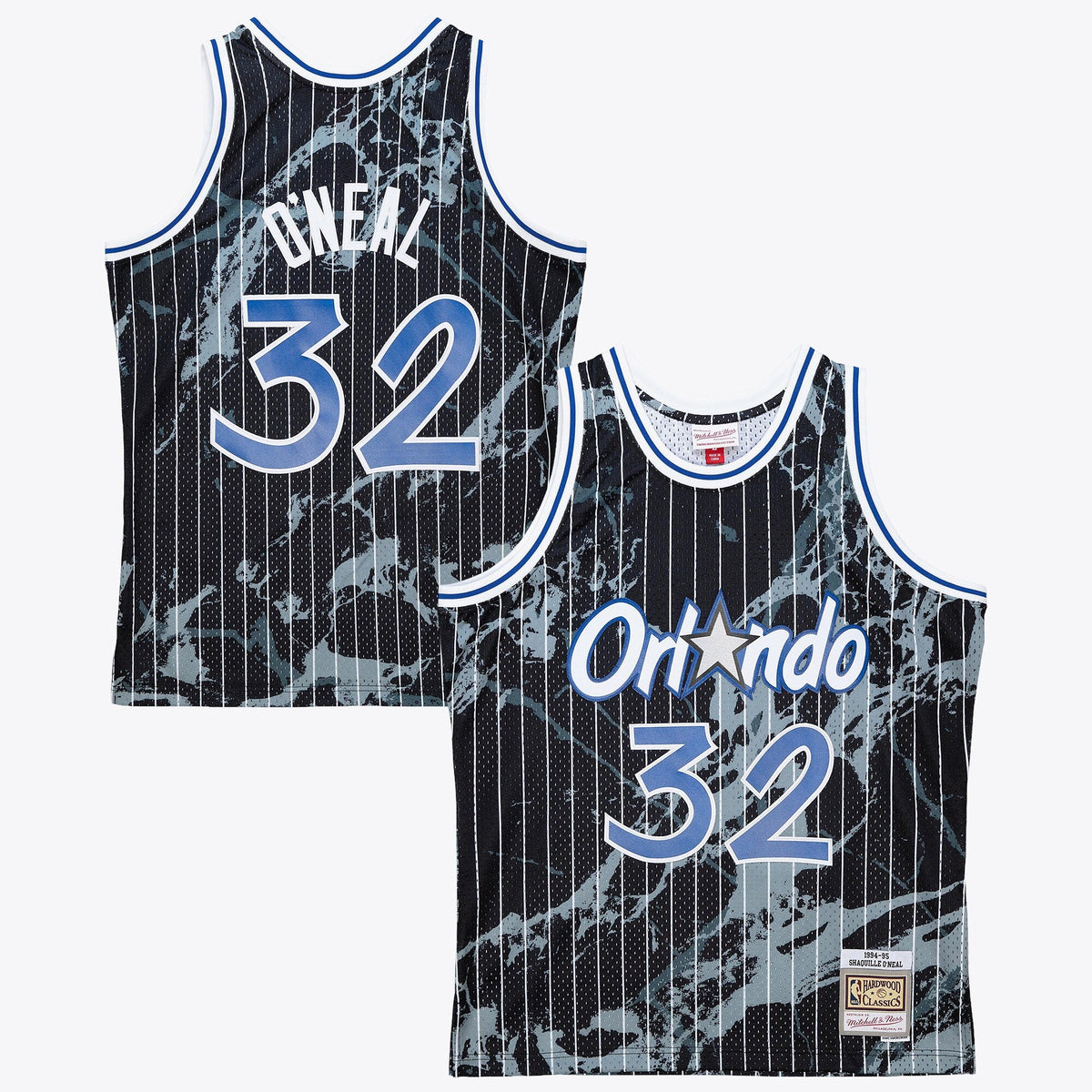 Orlando Magic Shaquille O'Neal 1994 Team Marble Swingman Jersey - Black
