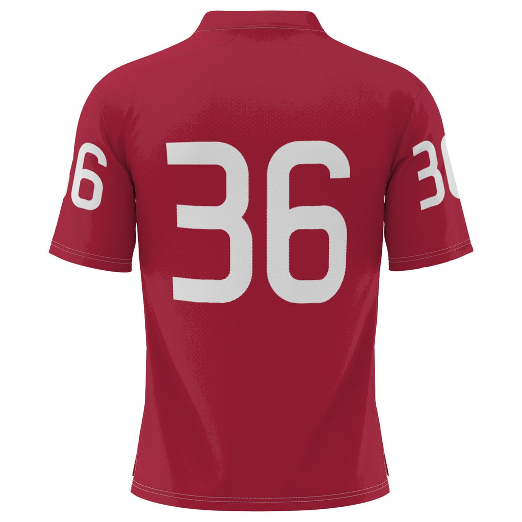 #36 Crimson Harvard Crimson Football Jersey