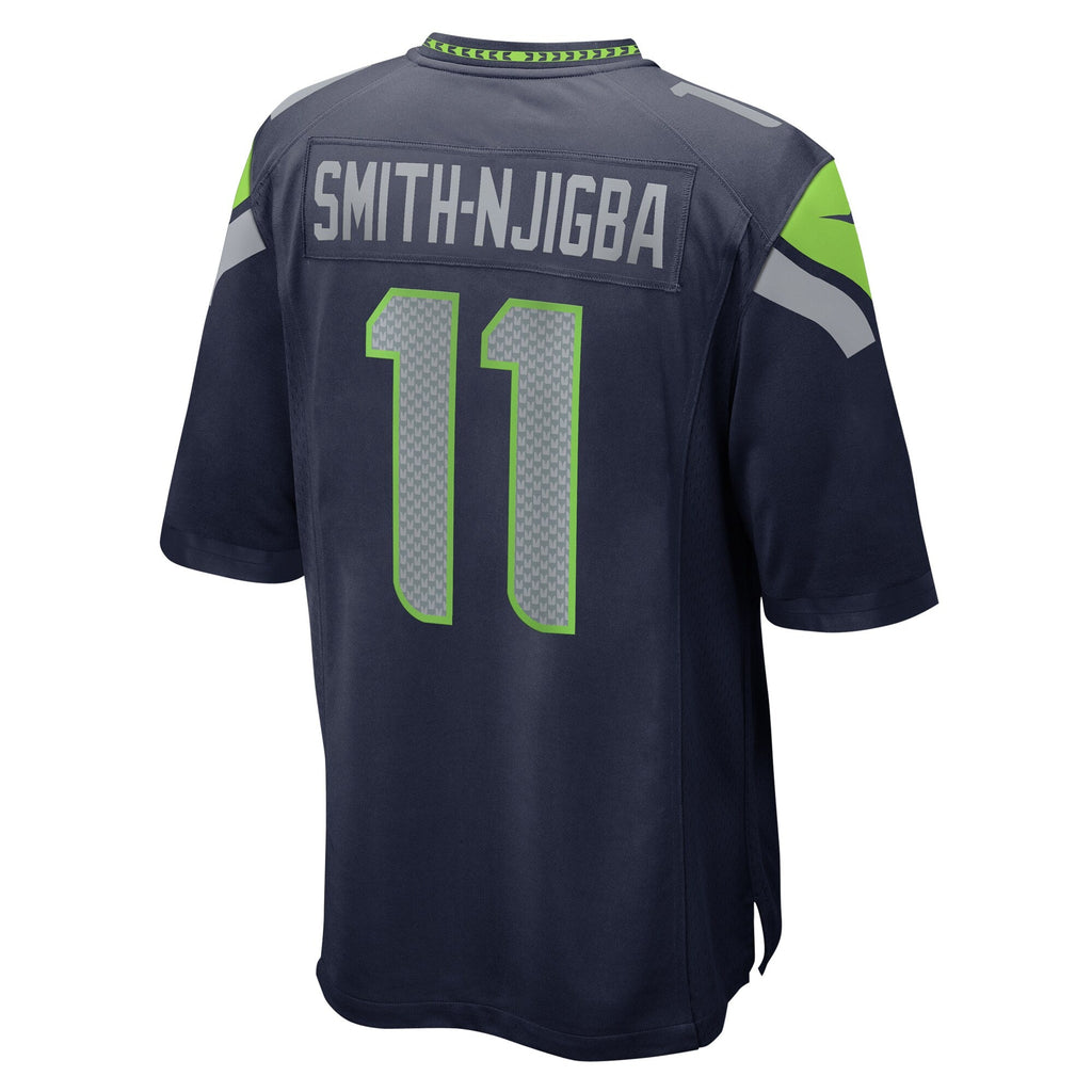 Seattle Seahawks Jaxon Smith-Njigba College Navy Game Football Jersey