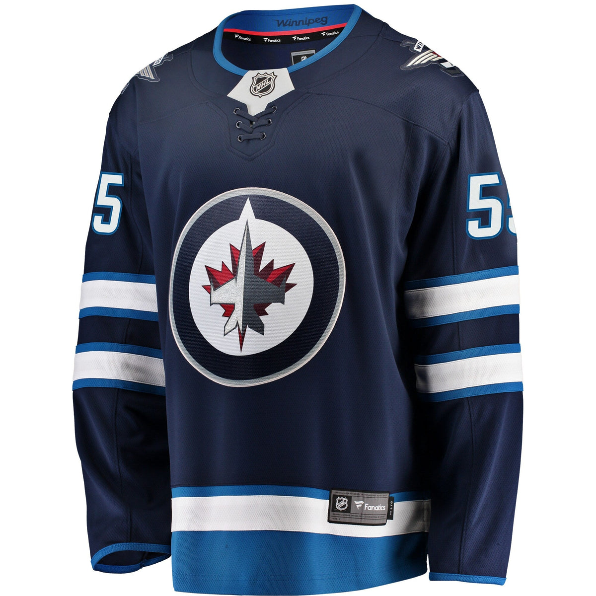 Winnipeg Jets Mark Scheifele Navy Breakaway Replica Hockey Jersey