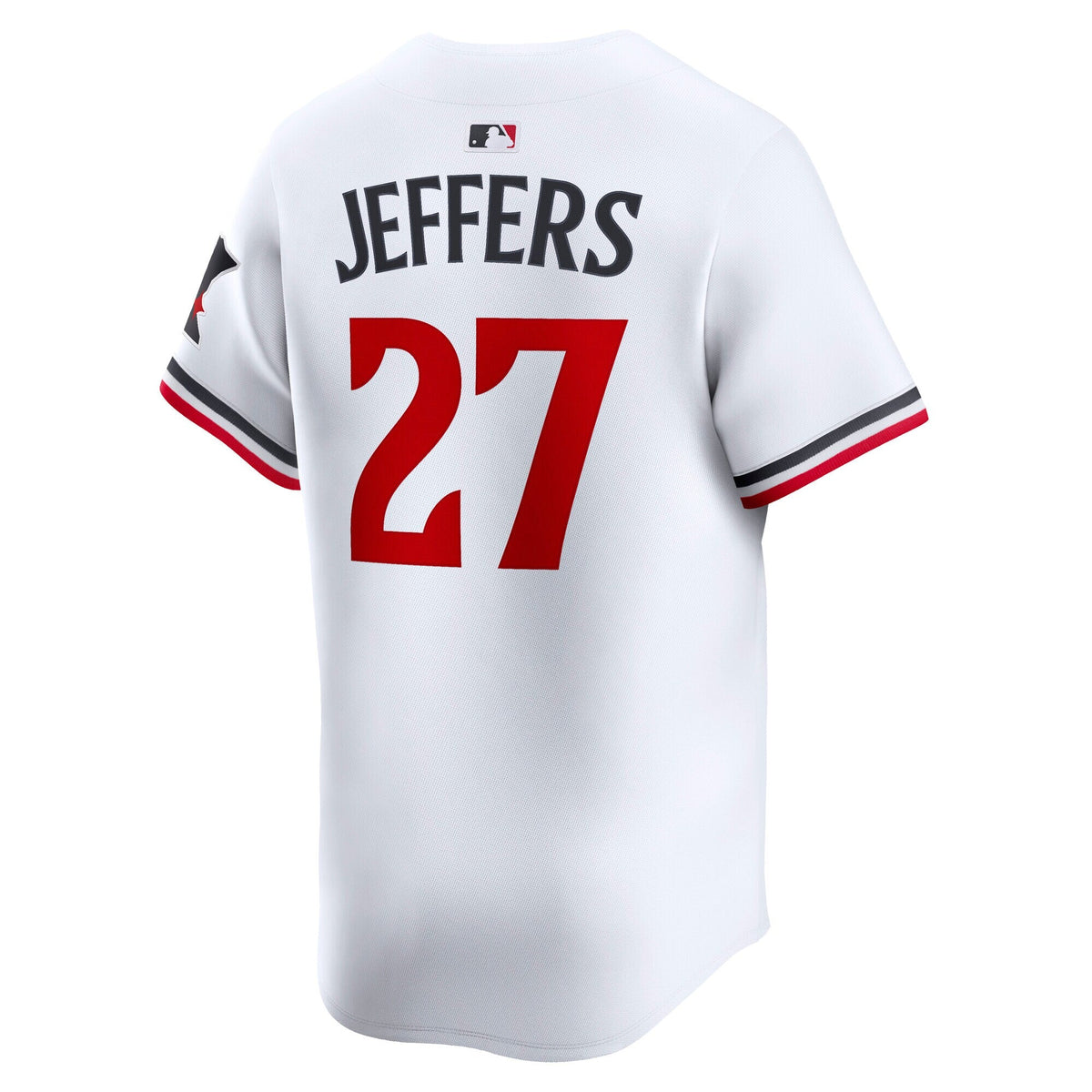 Minnesota Twins Ryan Jeffers White Home Limited Player Baseball Jersey