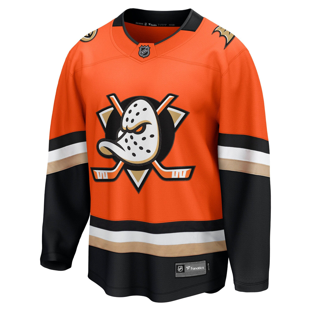 Anaheim Ducks Orange Home Breakaway Hockey Jersey