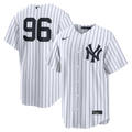 New York Yankees George Lombard Jr. White Home Replica Baseball Jersey