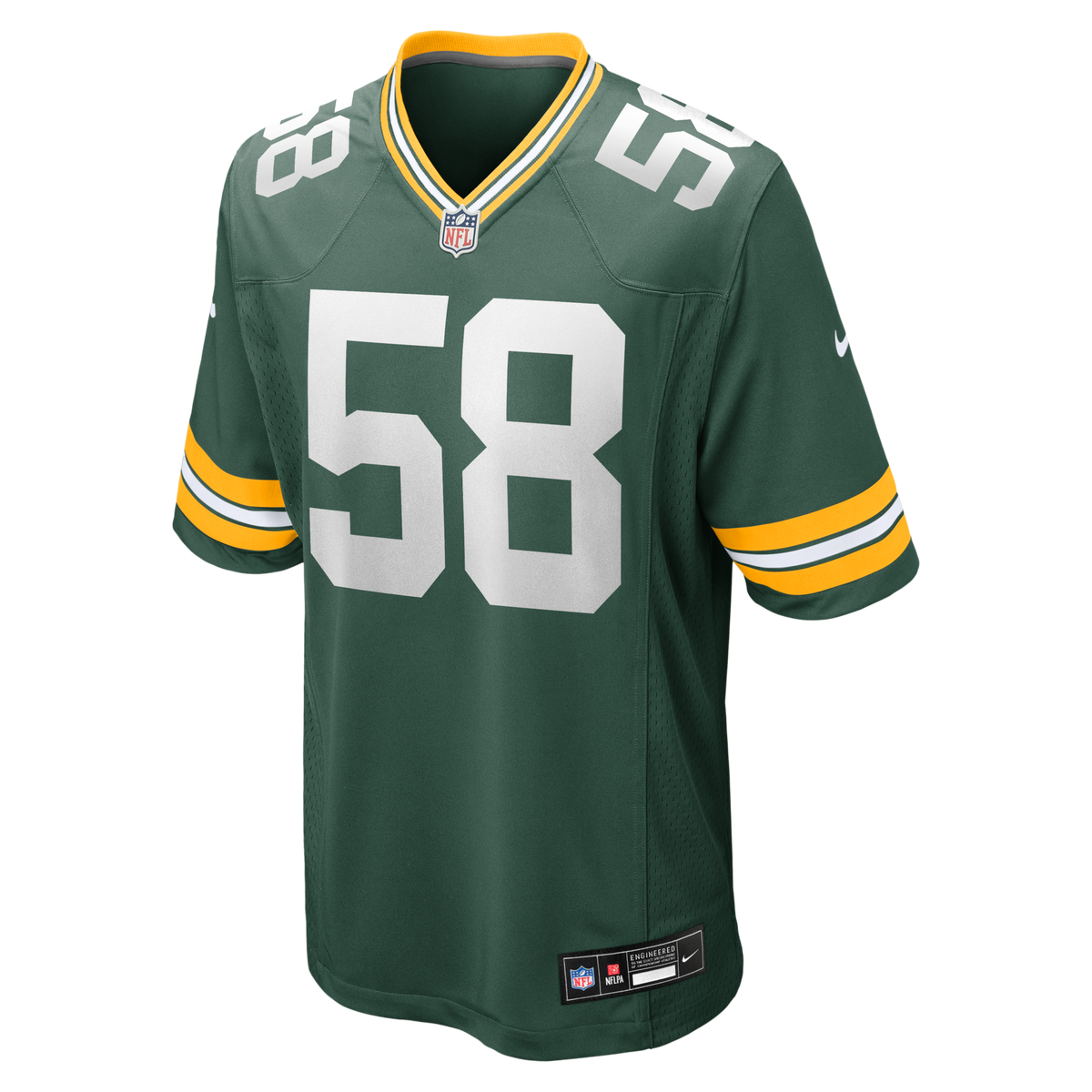 Green Bay Packers Isaiah McDuffie Green Game Football Jersey