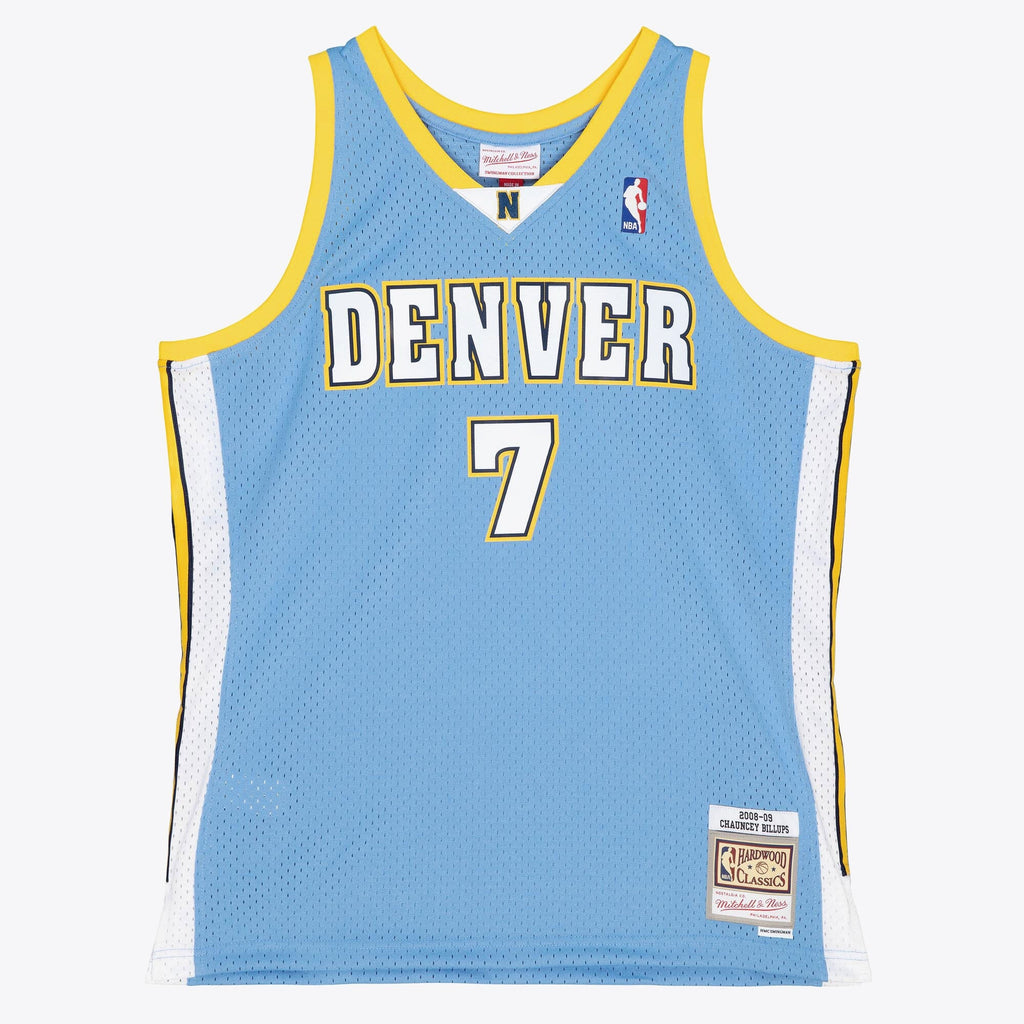 Denver Nuggets Chauncey Billups 2008 Swingman Jersey - Columbia Blue