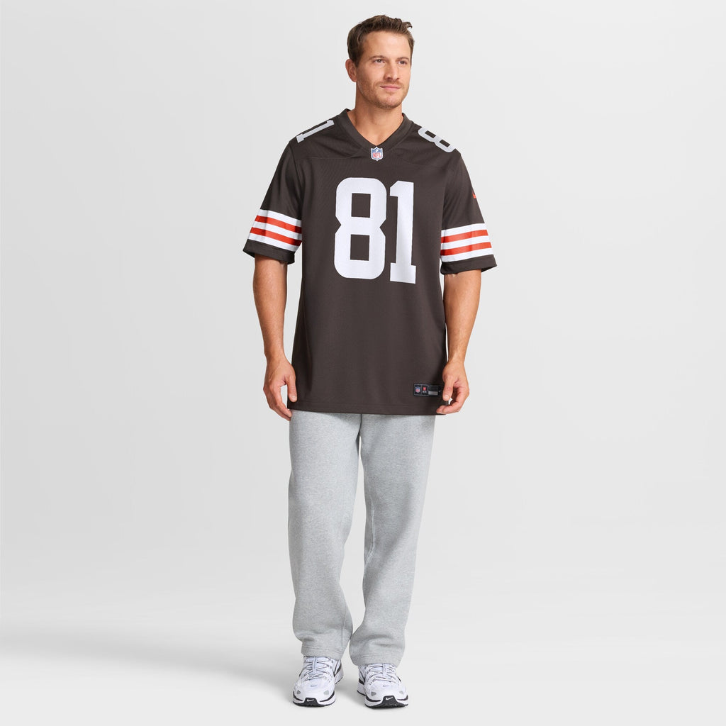 Cleveland Browns Luke Floriea Brown Team Game Football Jersey