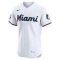 Miami Marlins White Home Elite Baseball Jersey