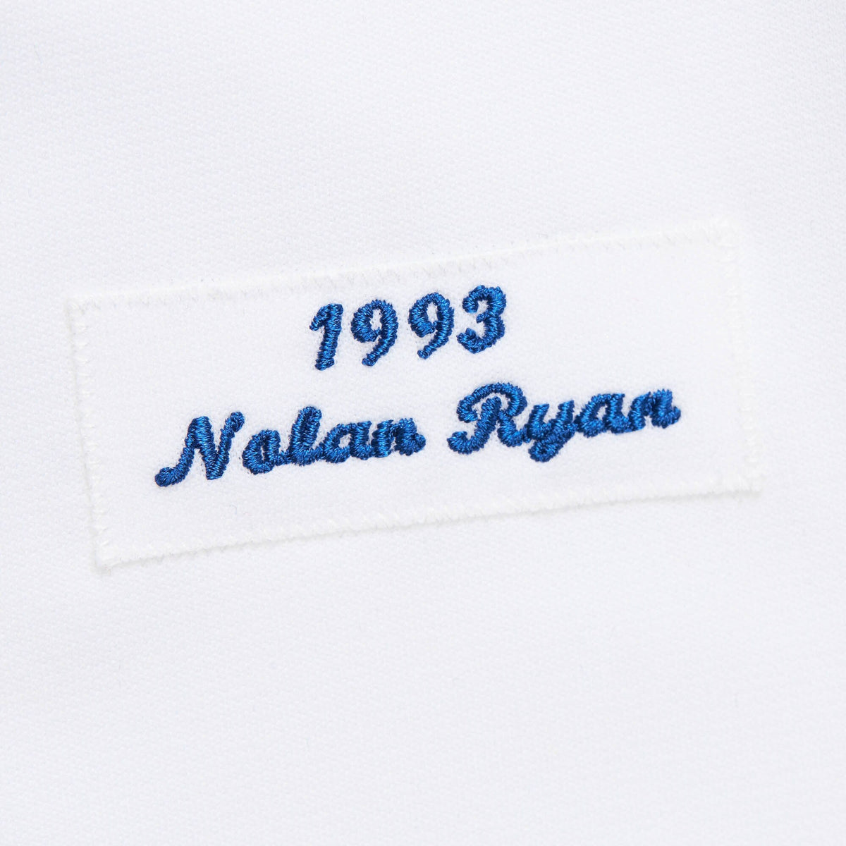 Texas Rangers Nolan Ryan White 1993 Cooperstown Collection Baseball Jersey