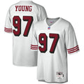 San Francisco 49ers Bryant Young White Legacy Replica Football Jersey