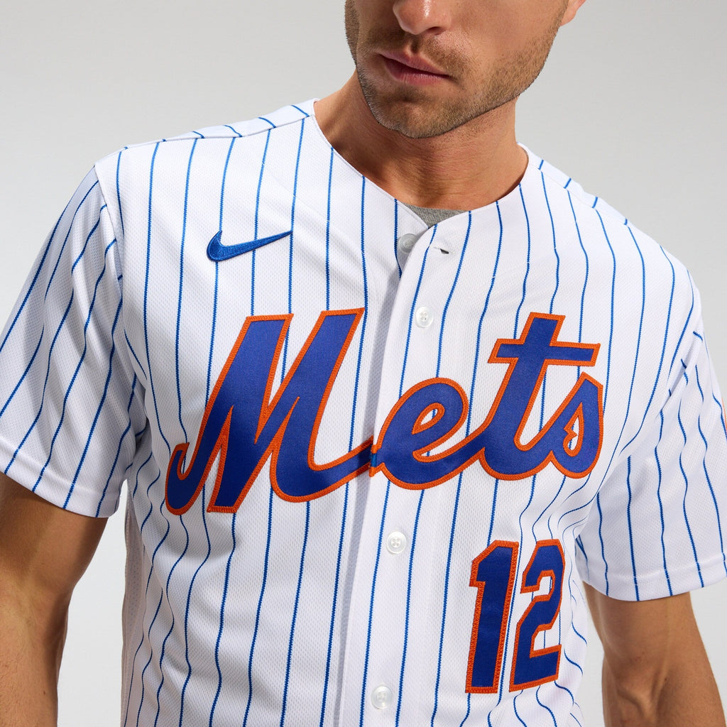 New York Mets Francisco Lindor White Home Player Baseball Jersey