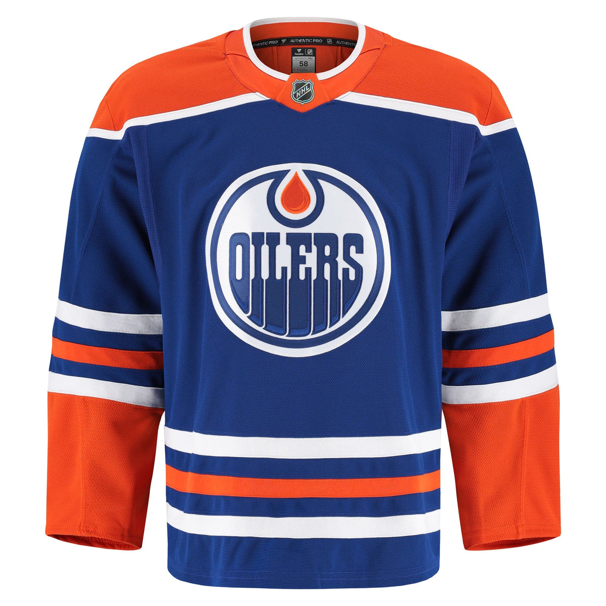 Edmonton Oilers Royal Home Pro Jersey