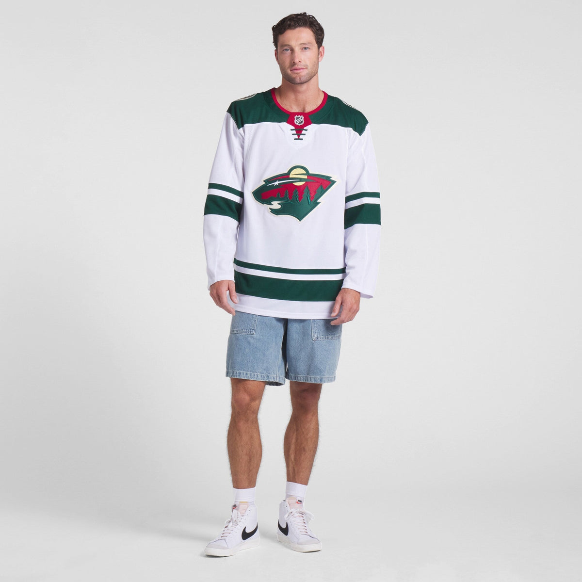Minnesota Wild White Away Premium Jersey
