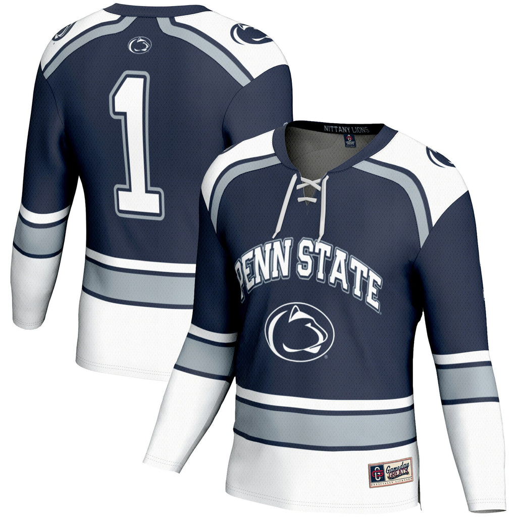 #1 Penn State Nittany Lions Hockey Jersey - Navy