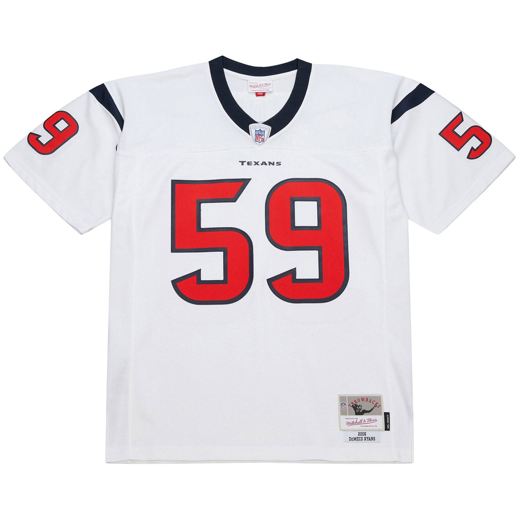 Houston Texans DeMeco Ryans White 2006 Legacy Replica Football Jersey