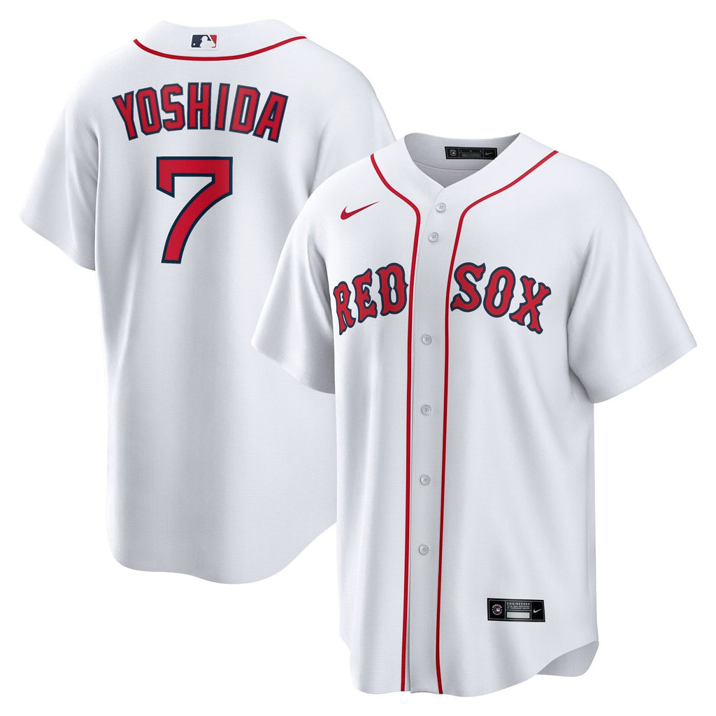 Boston Red Sox Masataka Yoshida White Replica Player Baseball Jersey