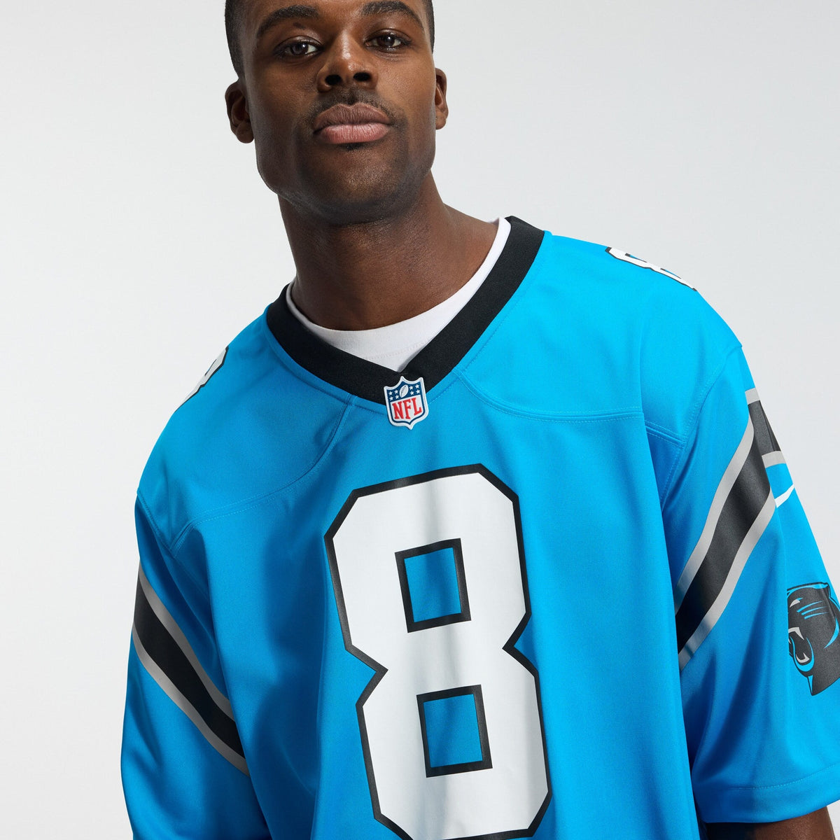 Carolina Panthers Jaycee Horn Blue Alternate Game Football Jersey