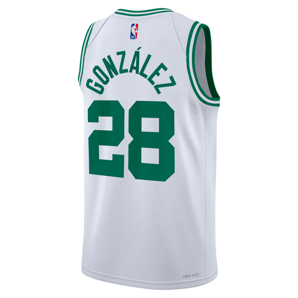 Boston Celtics Association Edition Swingman Jersey - White - Hugo González