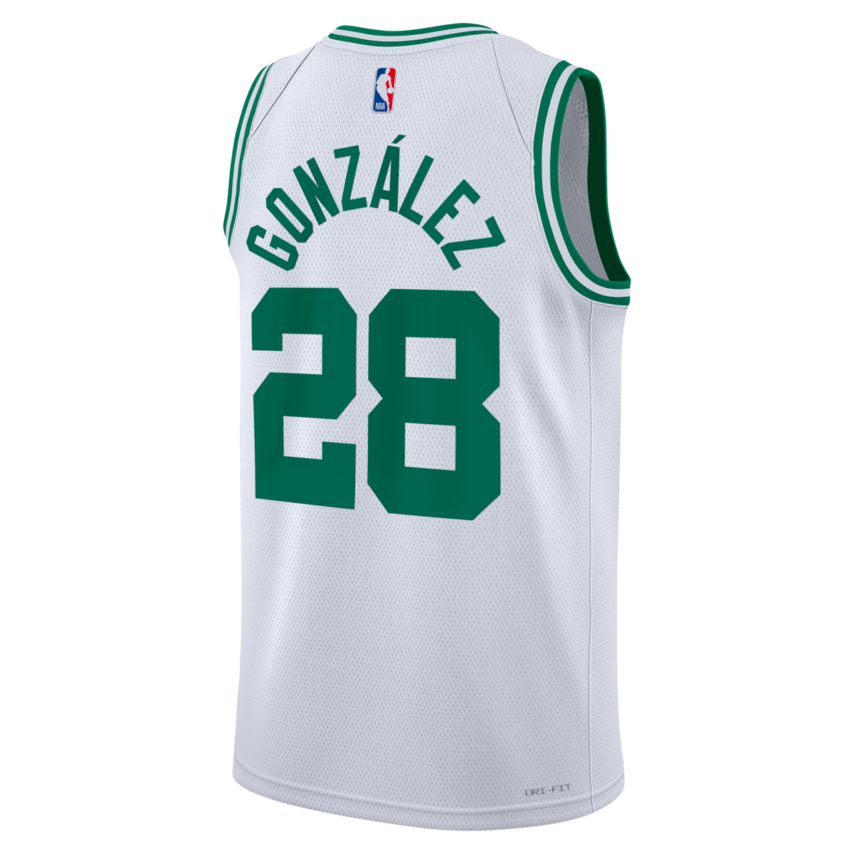 Boston Celtics Association Edition Swingman Jersey - White - Hugo González