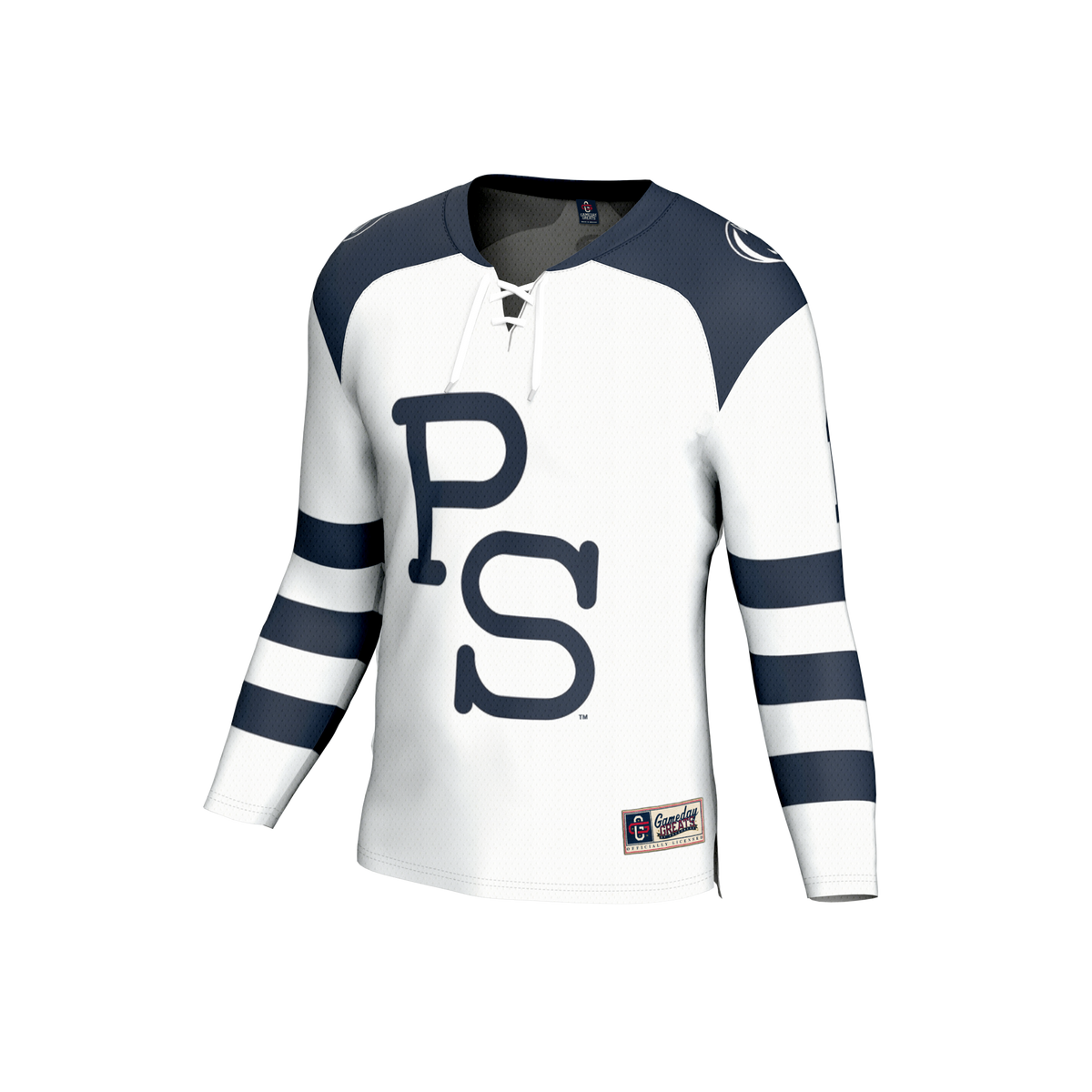 #1 Penn State Nittany Lions Lightweight Hockey Fashion Jersey - White