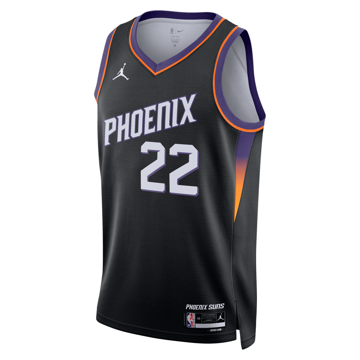 Phoenix Suns Statement Edition Jersey - Black - Miles Bridges