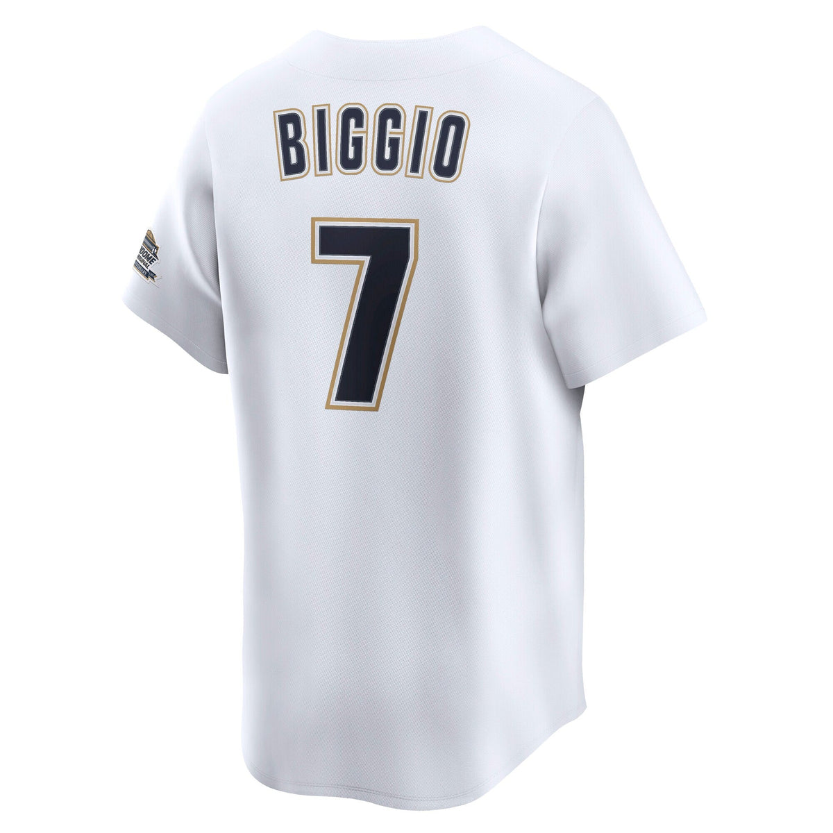 Houston Astros Craig Biggio White Throwback Cooperstown Collection Limited Baseball Jersey