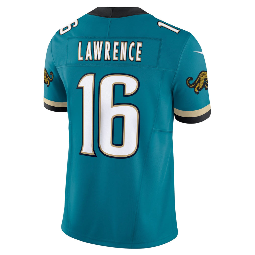 Jacksonville Jaguars Trevor Lawrence Teal Prowler Throwback Vapor F.U.S.E. Limited Football Jersey