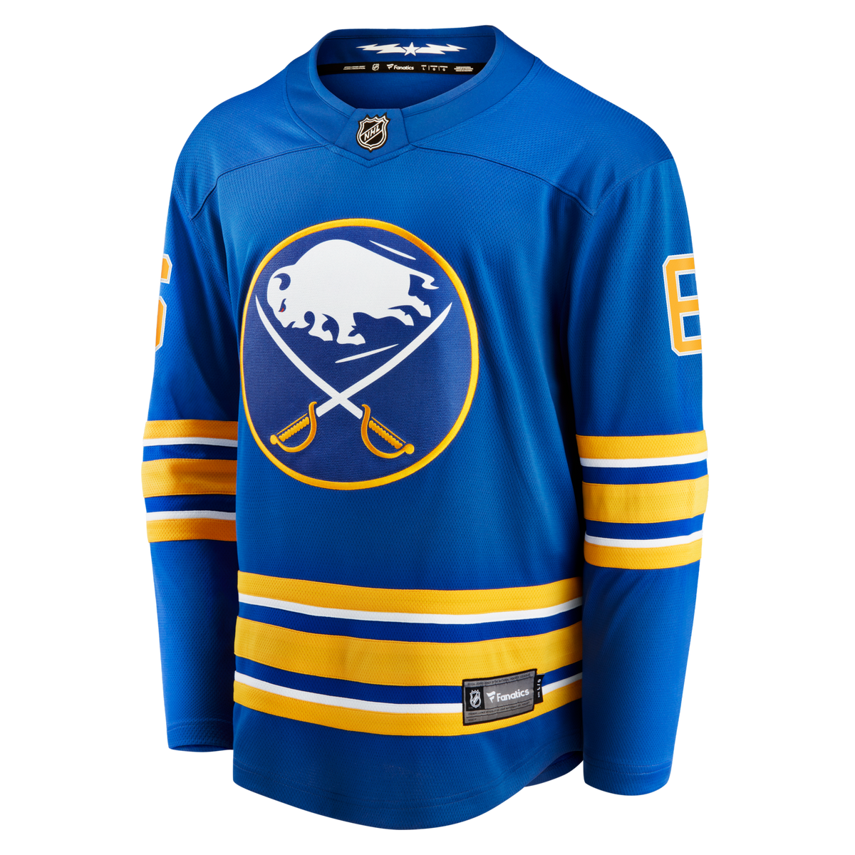 Buffalo Sabres Zach Benson Royal Home Breakaway Hockey Jersey