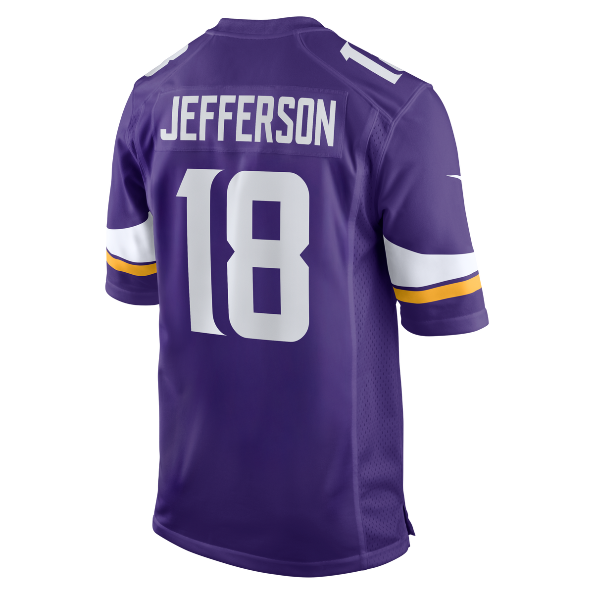 Minnesota Vikings Justin Jefferson Purple Game Football Jersey