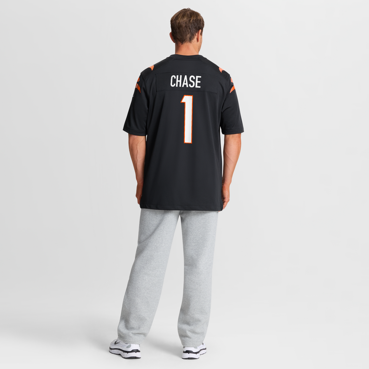 Cincinnati Bengals Ja'Marr Chase Black Game Football Jersey