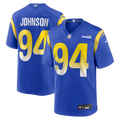 Los Angeles Rams Desjuan Johnson Royal Home Game Football Jersey