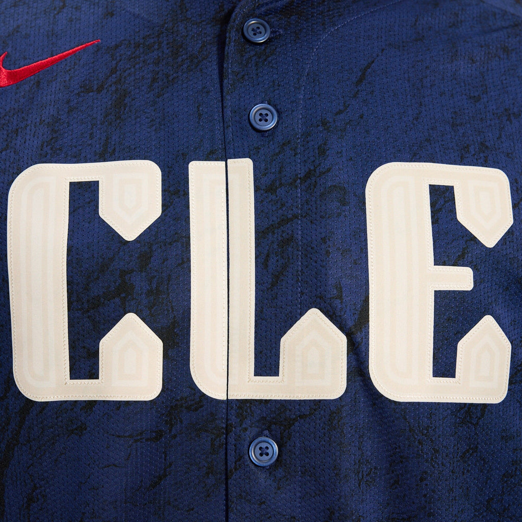 Cleveland Guardians Navy City Connect Limited Baseball Jersey