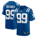 Indianapolis Colts DeForest Buckner Royal Game Football Jersey