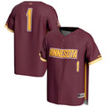 #1 Minnesota Golden Gophers Lightweight Baseball Jersey - Maroon