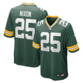 Green Bay Packers Keisean Nixon Green Game Player Football Jersey