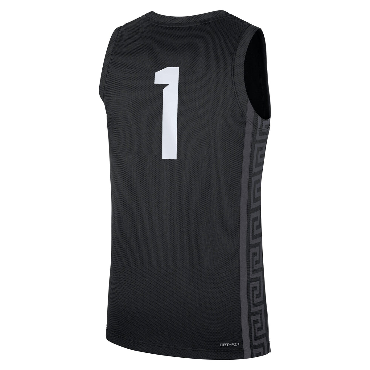 #1 Black Michigan State Spartans Alternate Replica Jersey