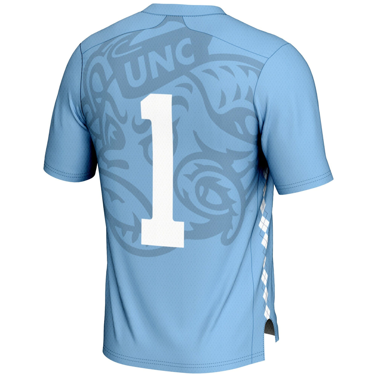 #1 North Carolina Tar Heels Lightweight Lacrosse Jersey - Carolina Blue
