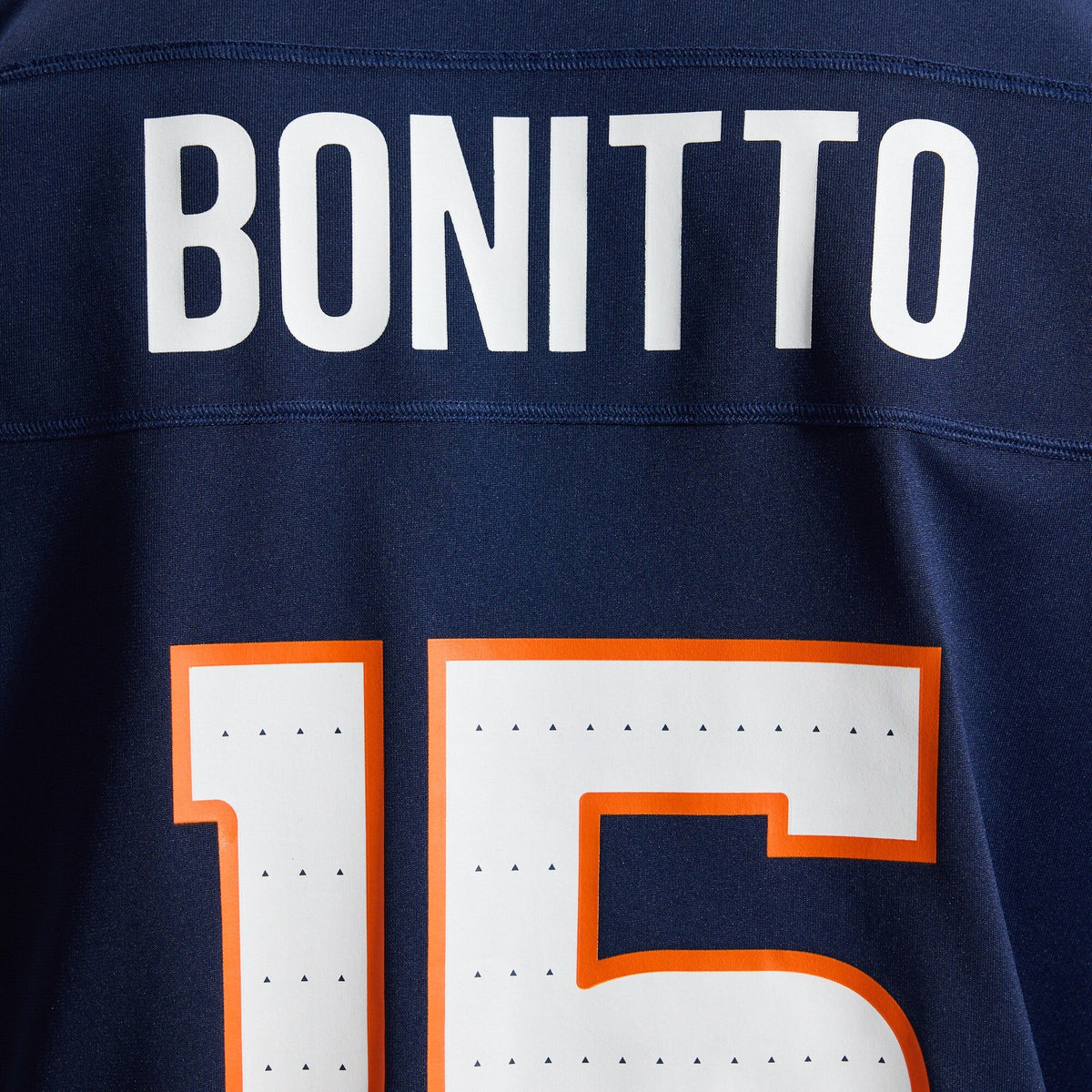 Denver Broncos Nik Bonitto Navy Alternate Game Football Jersey