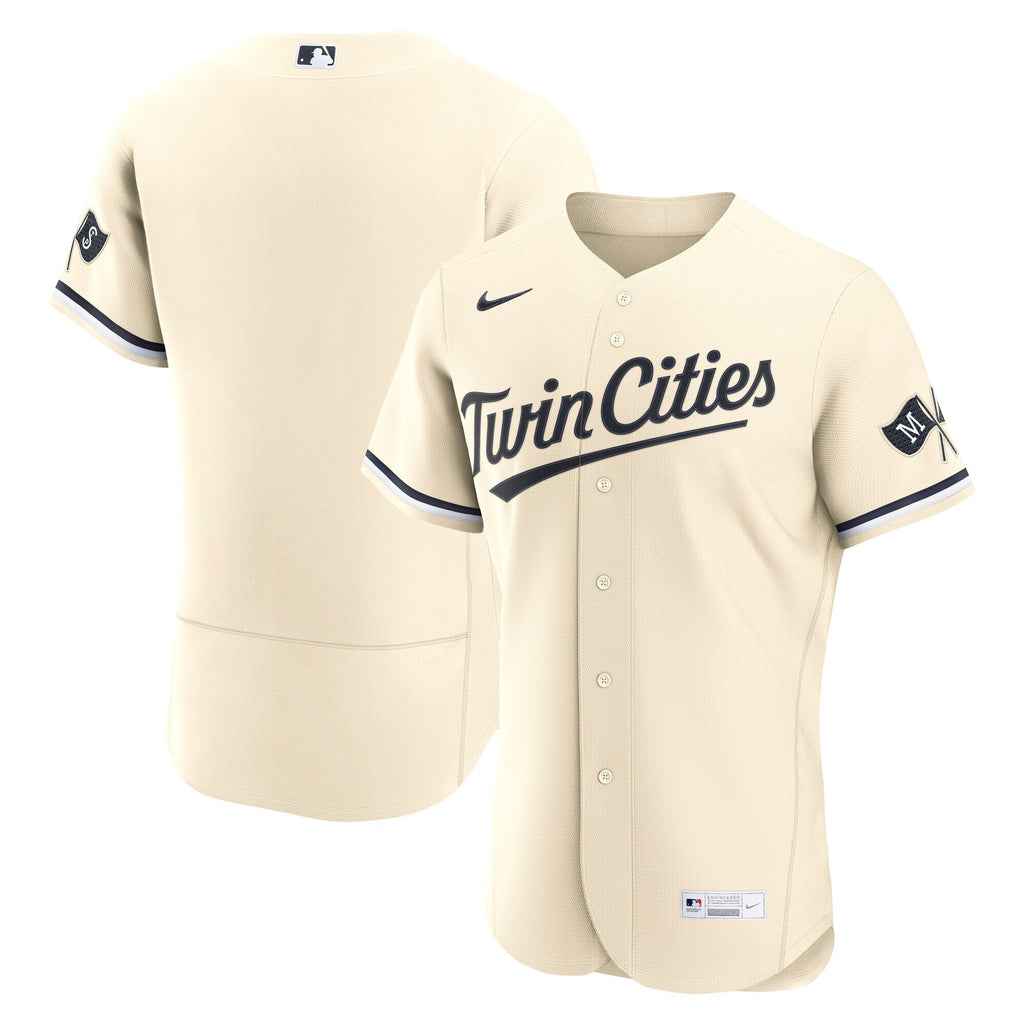 Minnesota Twins Cream Alternate Baseball Jersey