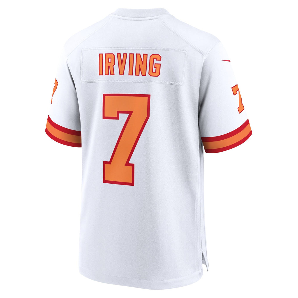 '76 Tampa Bay Buccaneers Bucky Irving White Game Football Jersey