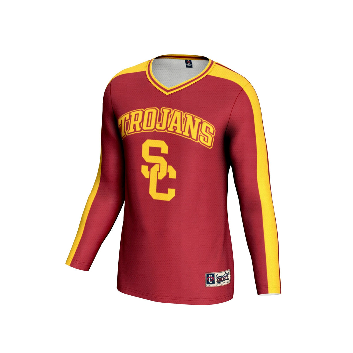 USC Trojans #1 Lightweight Volleyball Fashion Jersey - Cardinal