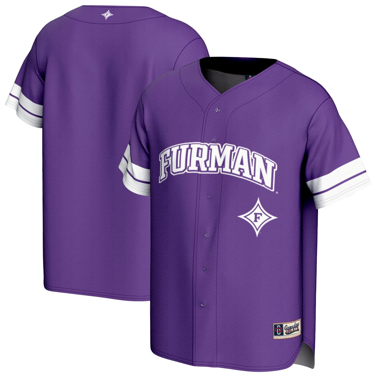 Furman Paladins Spirit Baseball Jersey - Purple